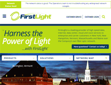 Tablet Screenshot of firstlight.net